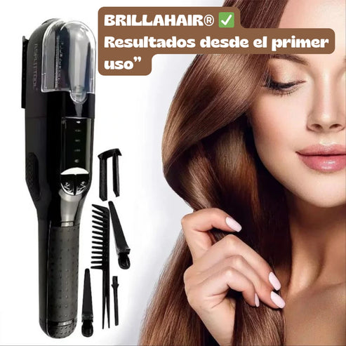 Brillahair® Cortador de puntas + Depilador Eléctrico y Ebook