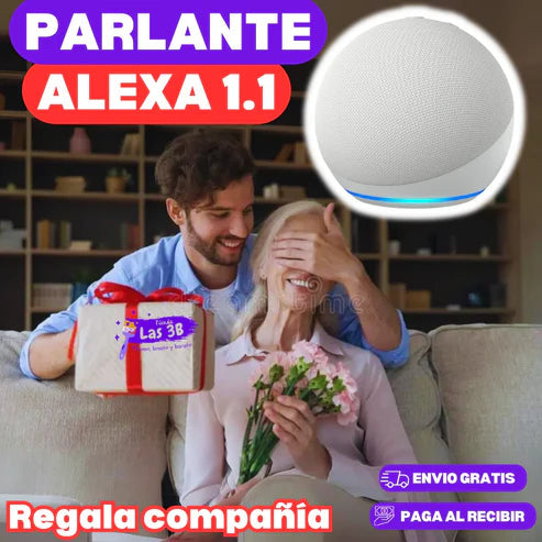 Parlante tipo ALEXA 1.1 + 3 meses de AMAZON MUSIC