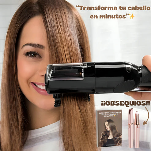 Brillahair® Cortador de puntas + Depilador Eléctrico y Ebook